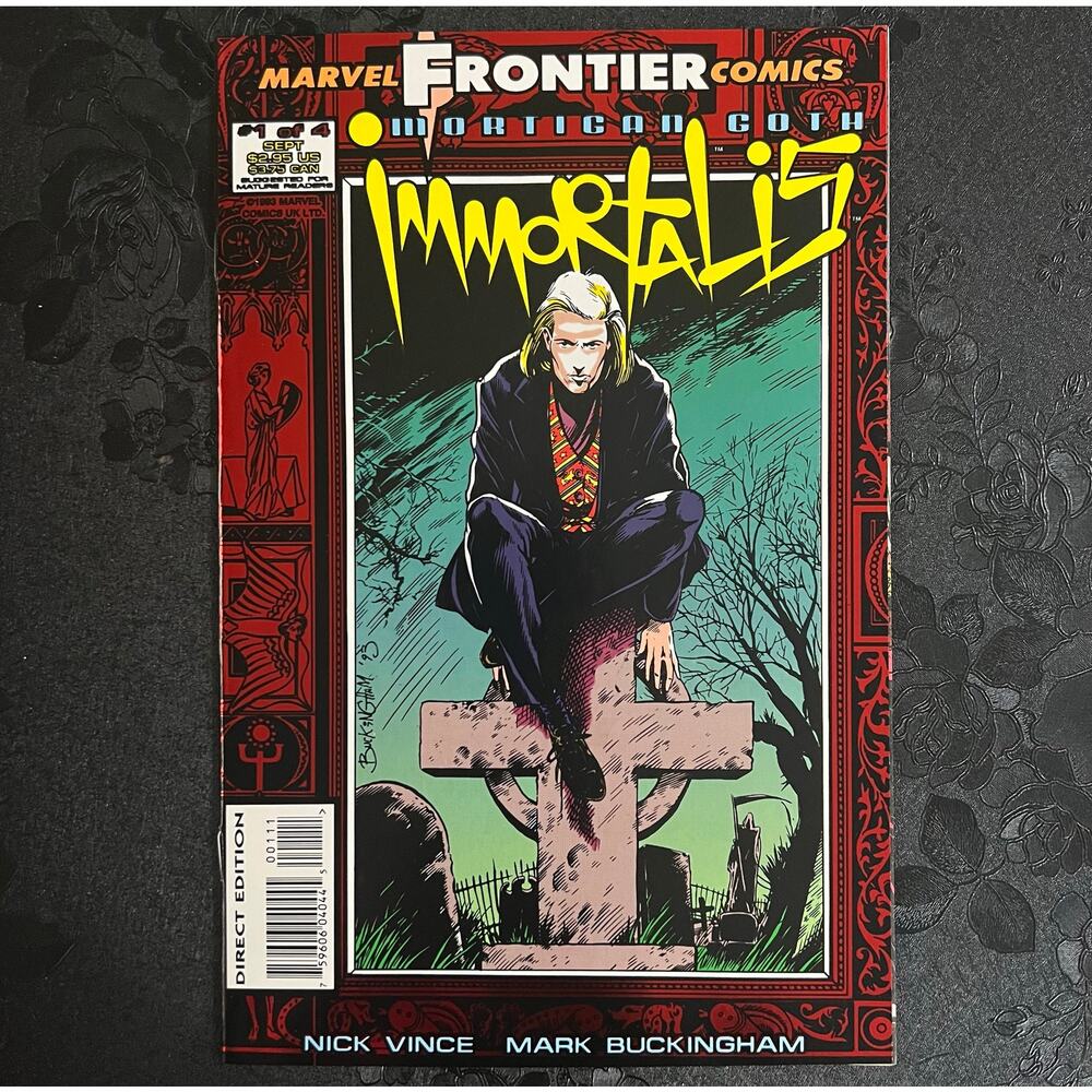 Mortigan Goth Immortalis # 1 of 4 Sept 1993 Marvel Frontier Comics